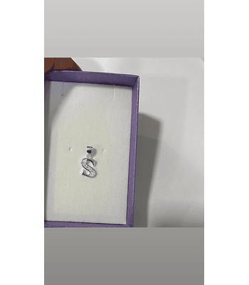 COLGANTE LETRA CON CIRCONES