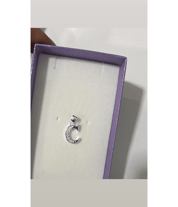 COLGANTE LETRA CON CIRCONES