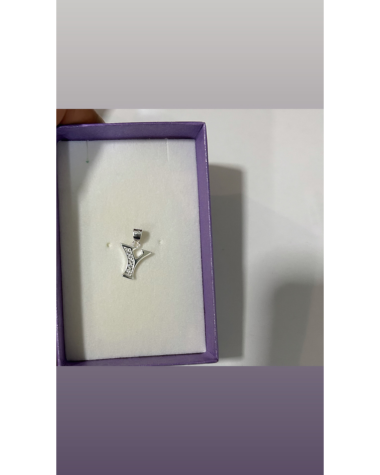 COLGANTE LETRA CON CIRCONES