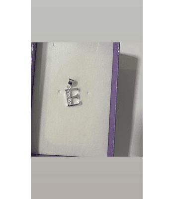 COLGANTE LETRA CON CIRCONES