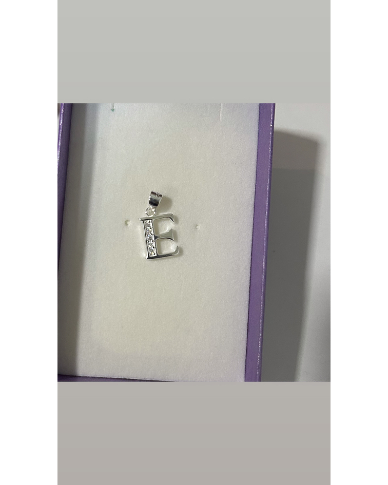 COLGANTE LETRA CON CIRCONES