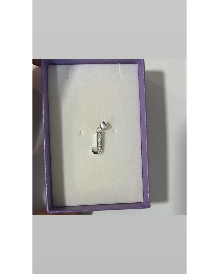 COLGANTE LETRA CON CIRCONES