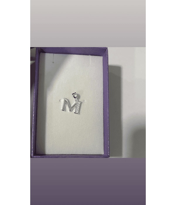 COLGANTE LETRA CON CIRCONES