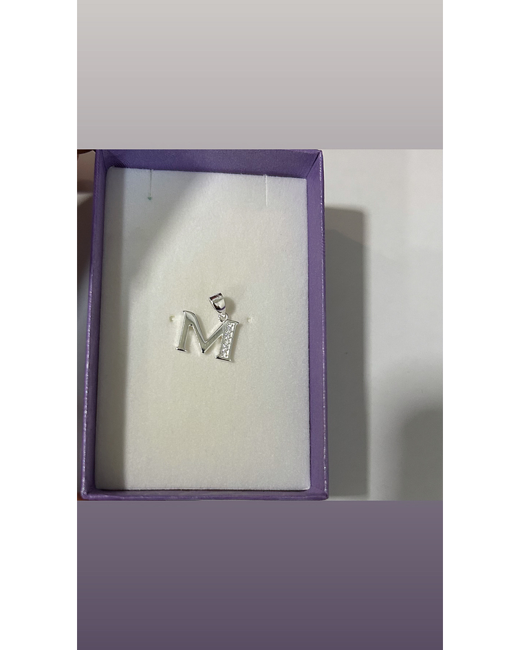 COLGANTE LETRA CON CIRCONES