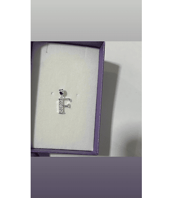 COLGANTE LETRA CON CIRCONES