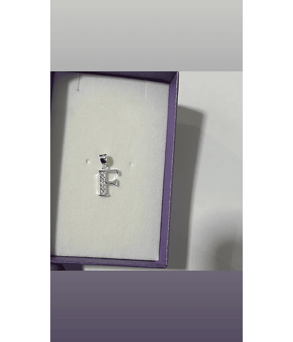 COLGANTE LETRA CON CIRCONES