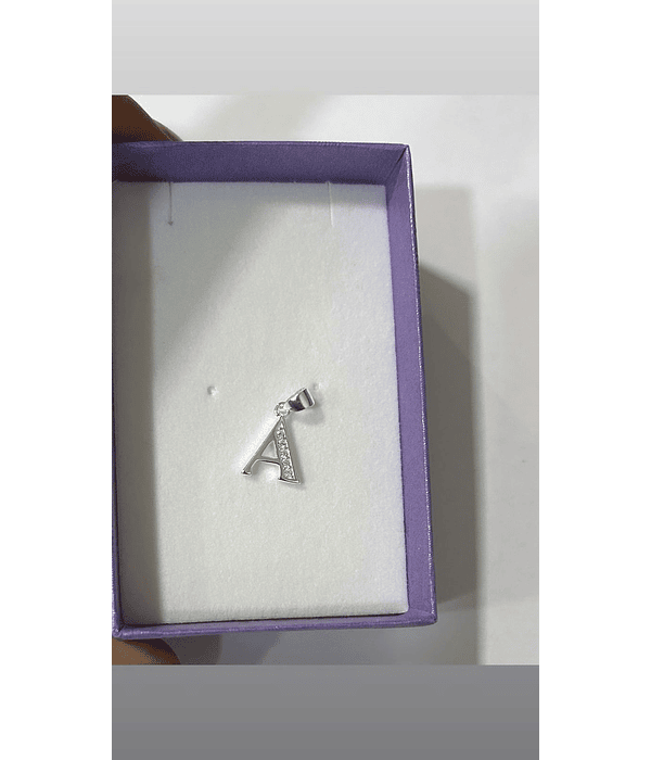 COLGANTE LETRA CON CIRCONES