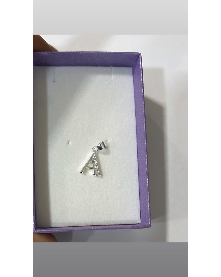 COLGANTE LETRA CON CIRCONES