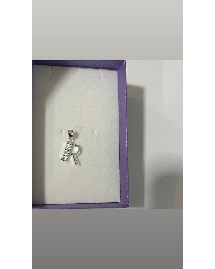 COLGANTE LETRA CON CIRCONES