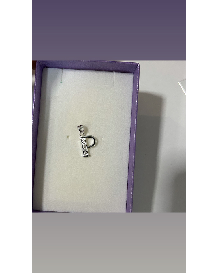 COLGANTE LETRA CON CIRCONES