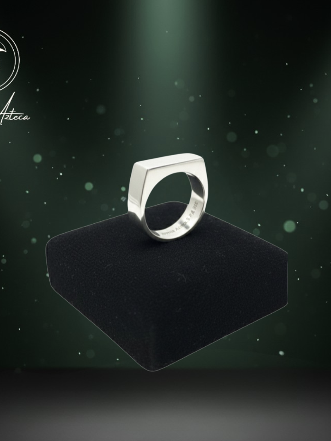 Anillo sello Rectangular S950 1