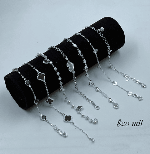 Lote 003 - Pulseras de Dama