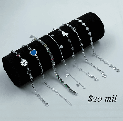 Lote 004 - Pulseras de Dama