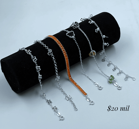 Lote 006 - Pulseras de Dama