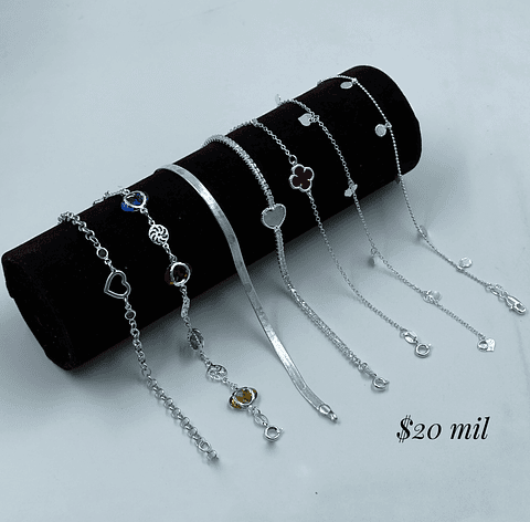 Lote 007 - Pulseras de Dama