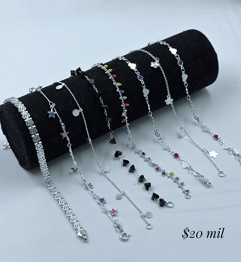 Lote 008 - Pulseras de Dama