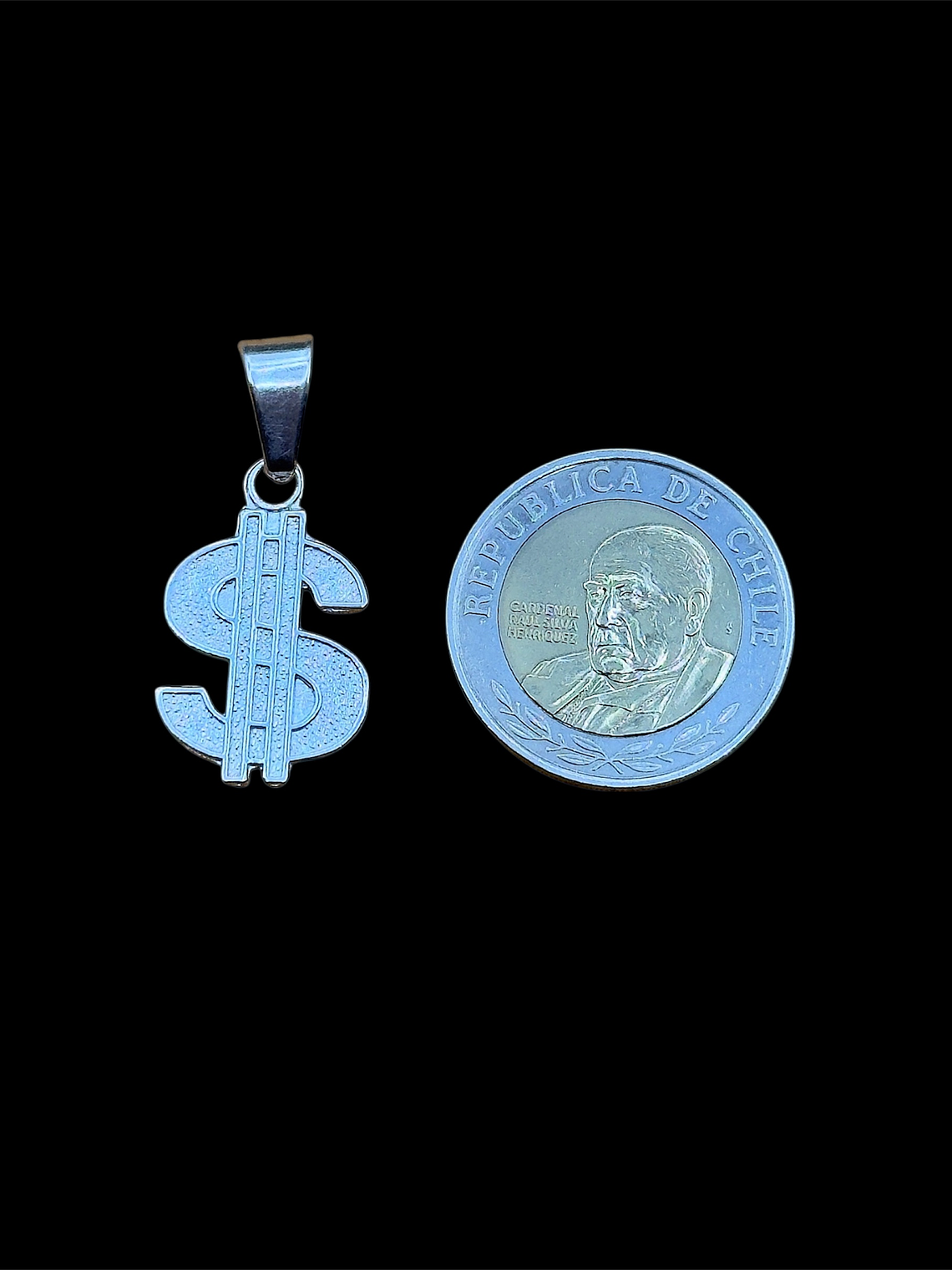 Colgante signo peso 2