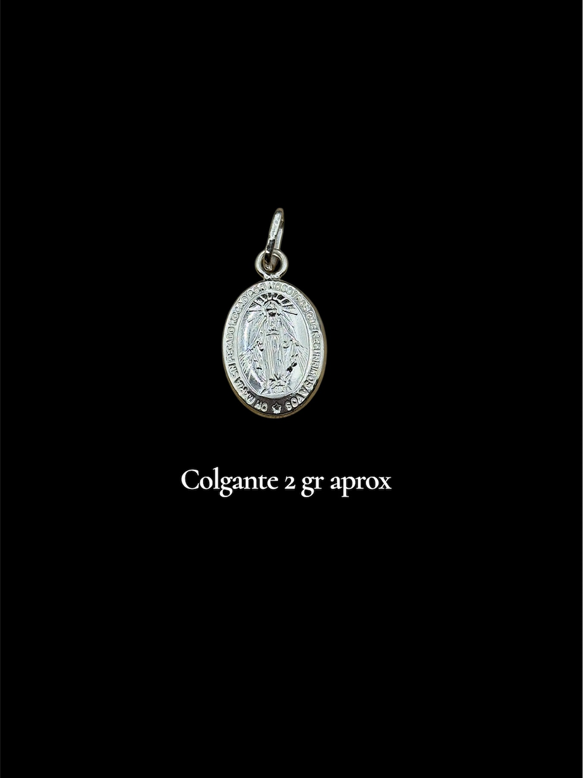 Colgante Virgen de los Rayos 1