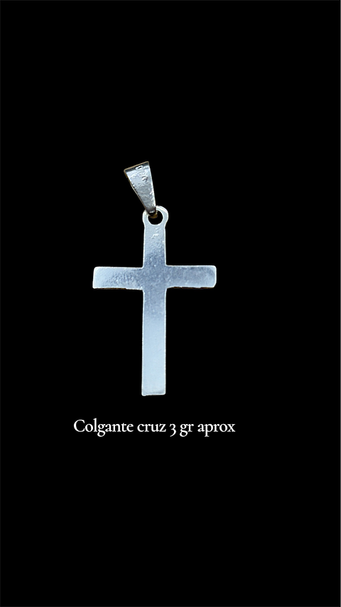 Colgante cruz