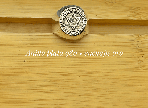 Anillo Estrella de David