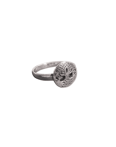 Anillo de Plata 925 Flor Bohemio Filigrana