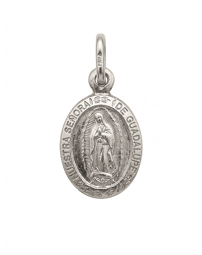 Medalla Virgen de Guadalupe en Plata 925