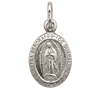 Medalla Virgen de Guadalupe en Plata 925 1
