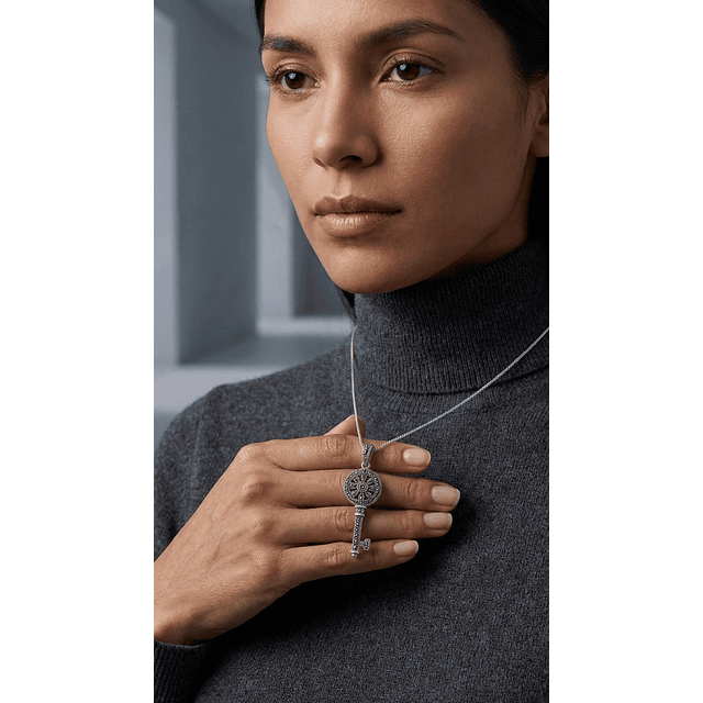 Colgante Llave Marquesitas 3