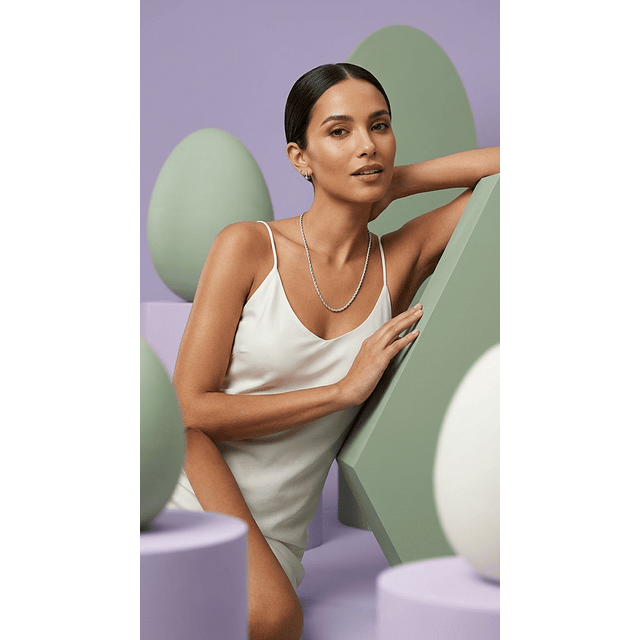 Cadena Turbillon - 45 cm 2