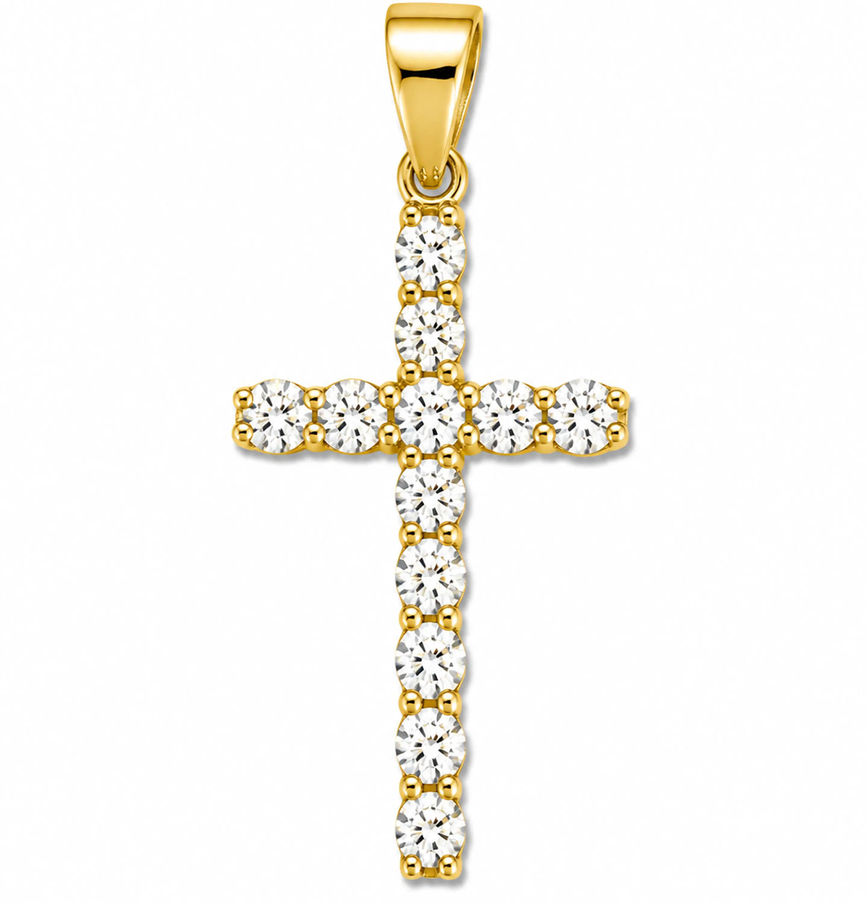 Dije Cruz Royale con Zirconias 1