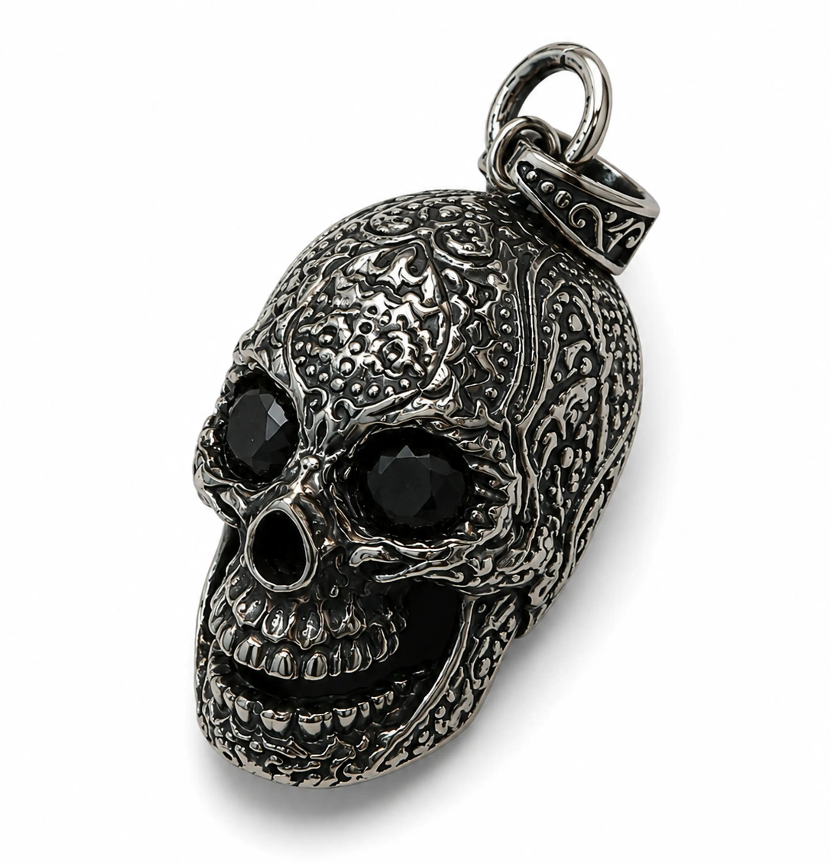 Dije Calavera Imperial Black 2