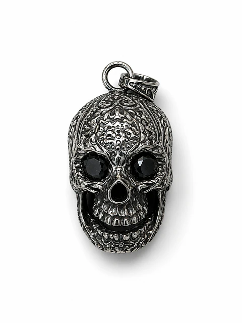 Dije Calavera Imperial Black