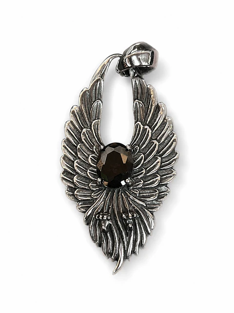 Dije Fénix Obsidiana