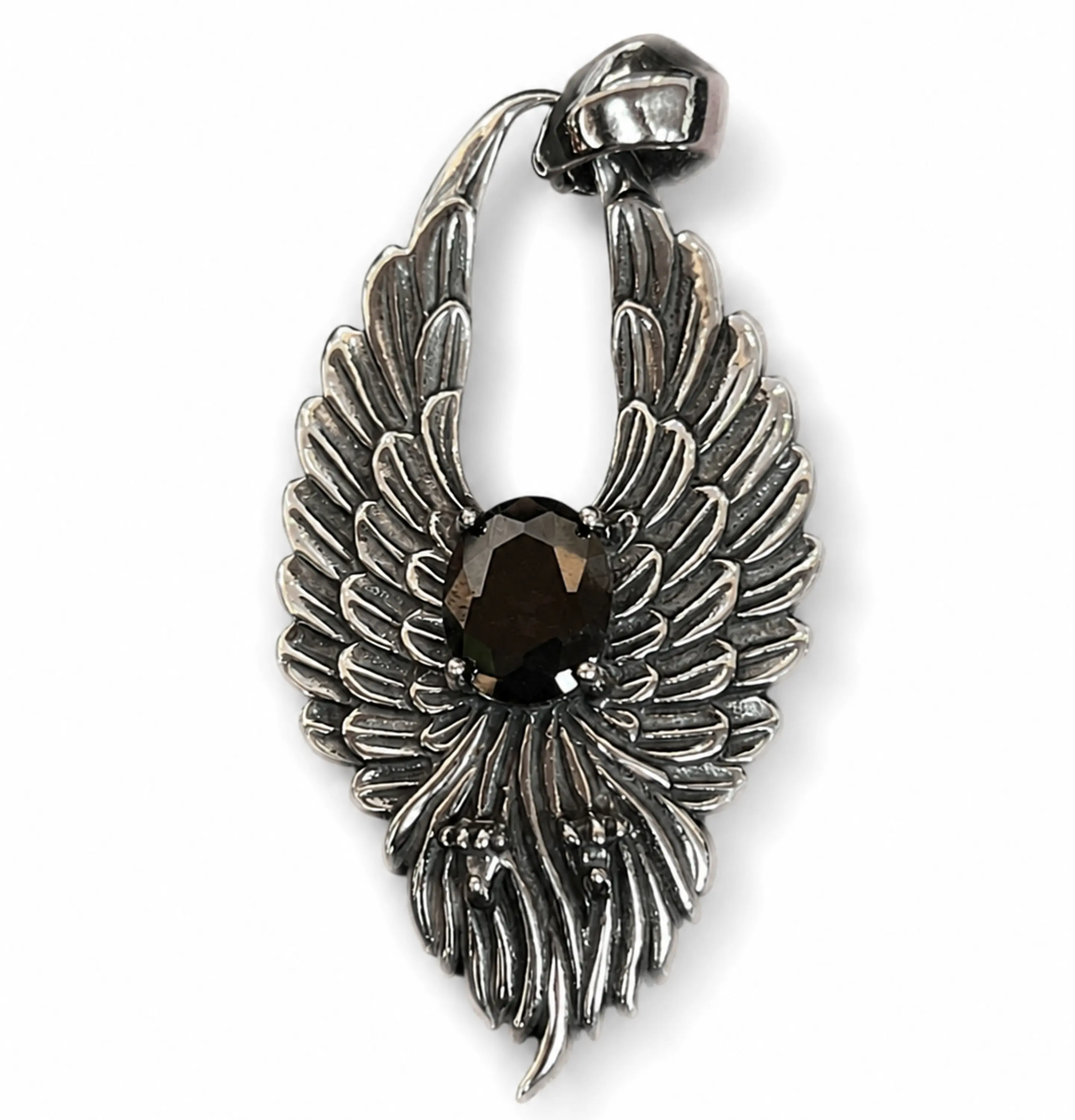 Dije Fénix Obsidiana 1
