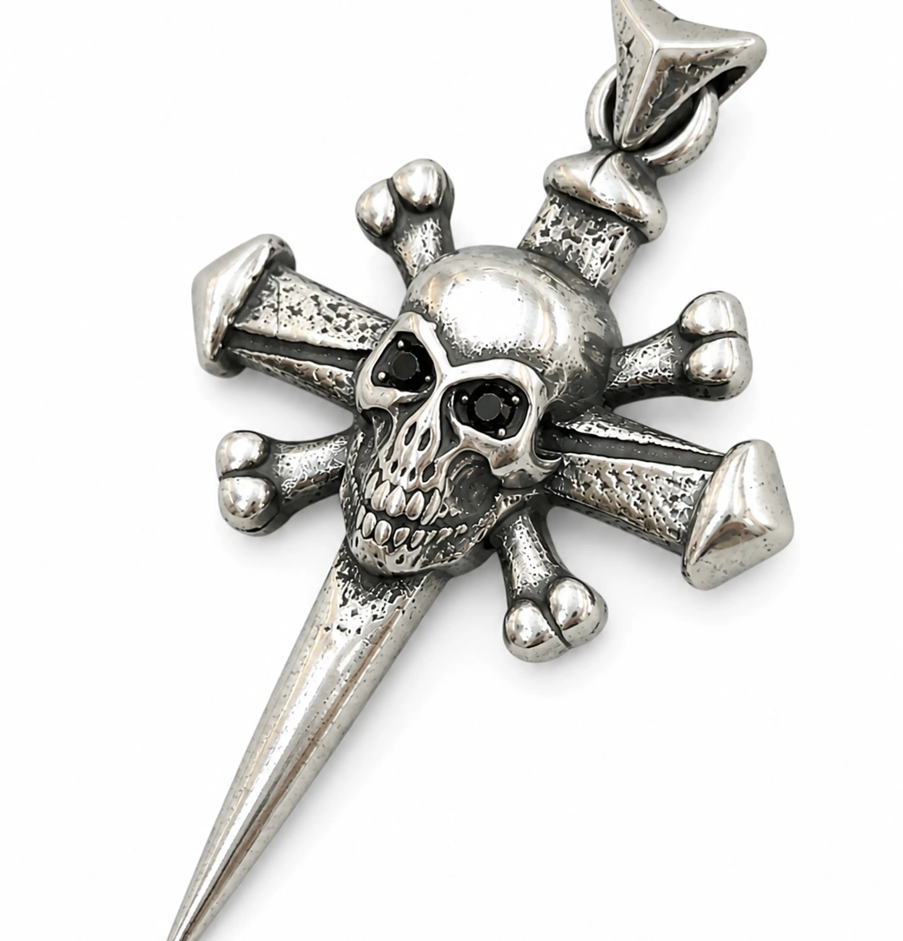 Dije Skull Cross 2