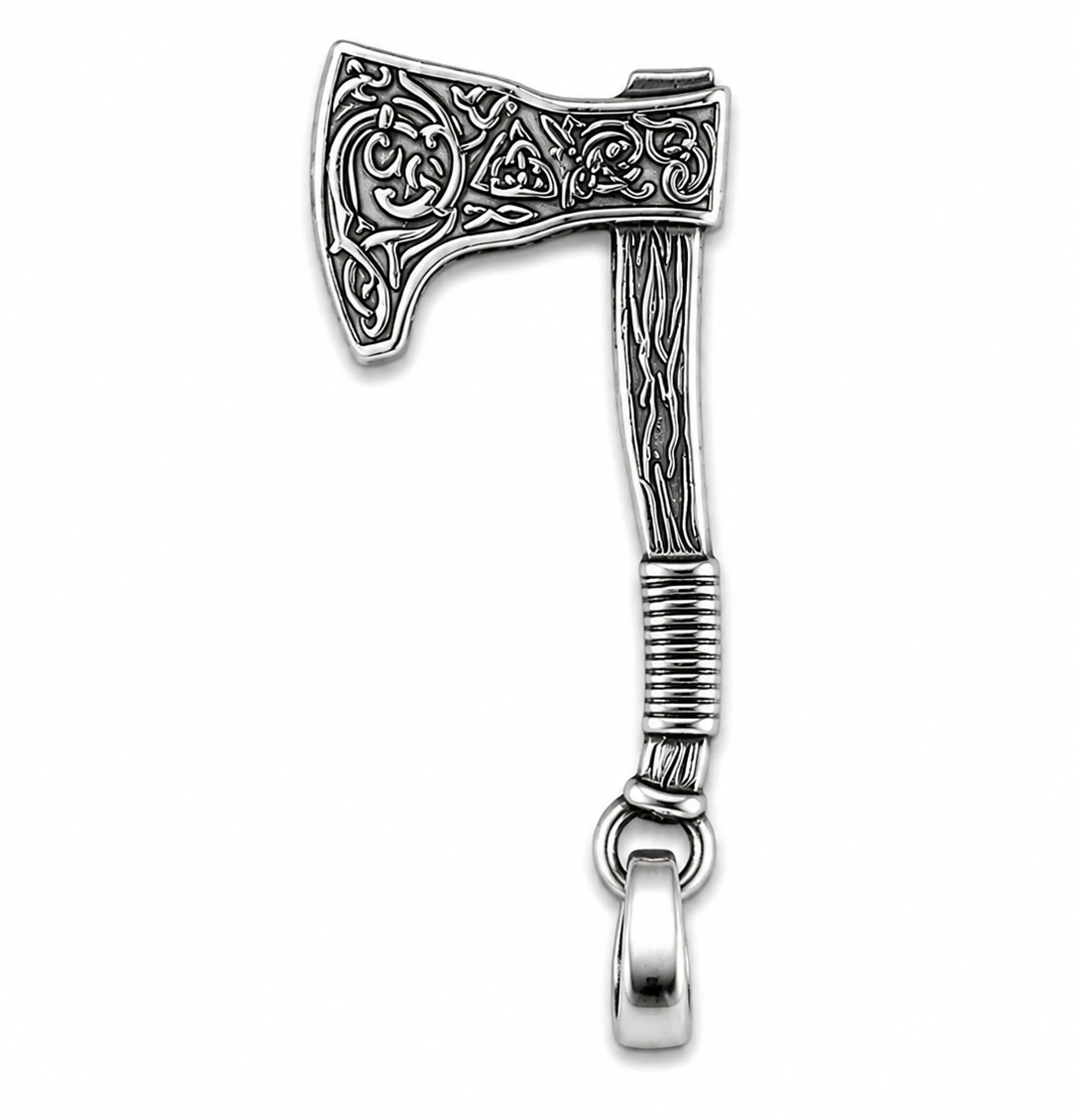 Dije Hacha Nórdica Ornamentada 1