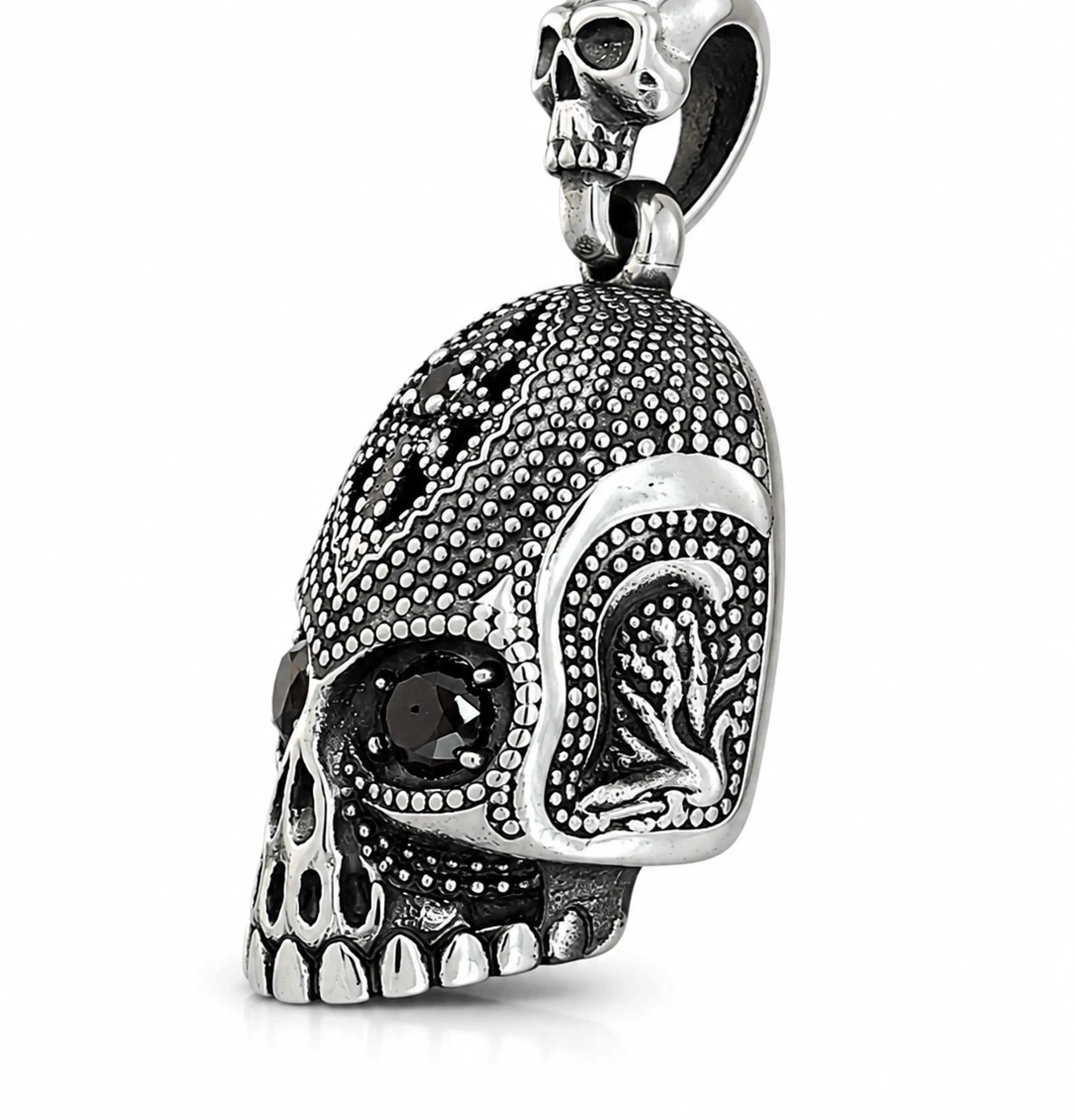 Dije Calavera Gótica 2