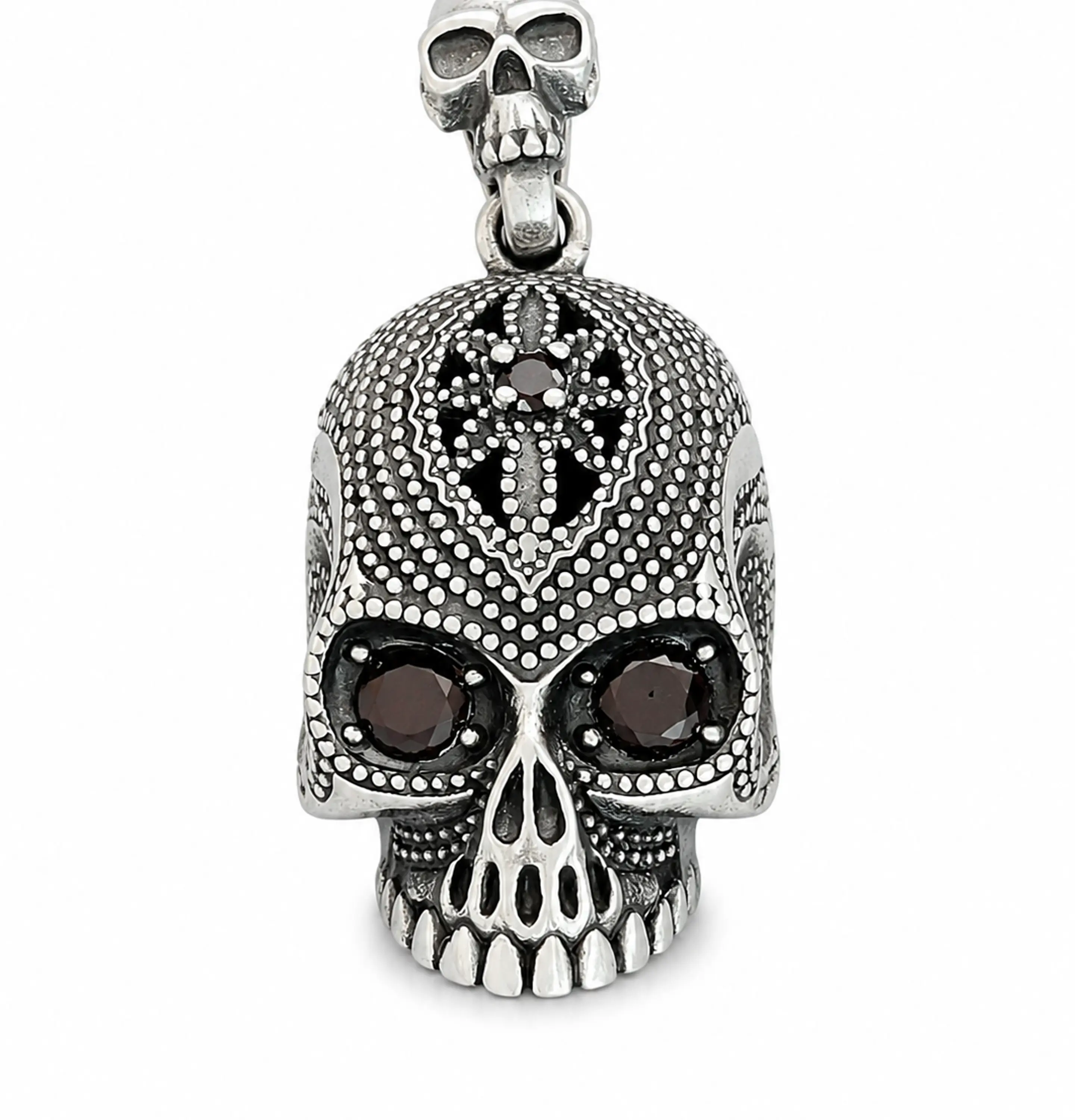 Dije Calavera Gótica 1