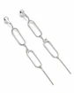 Aretes Colgantes Eslabón Doble - Miniatura 1