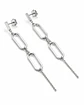 Aretes Colgantes Eslabón Doble - Miniatura 2