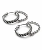 Aretes Huggie con Cadena - Miniatura 2