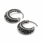 Aretes Argolla Tribal - Miniatura 2