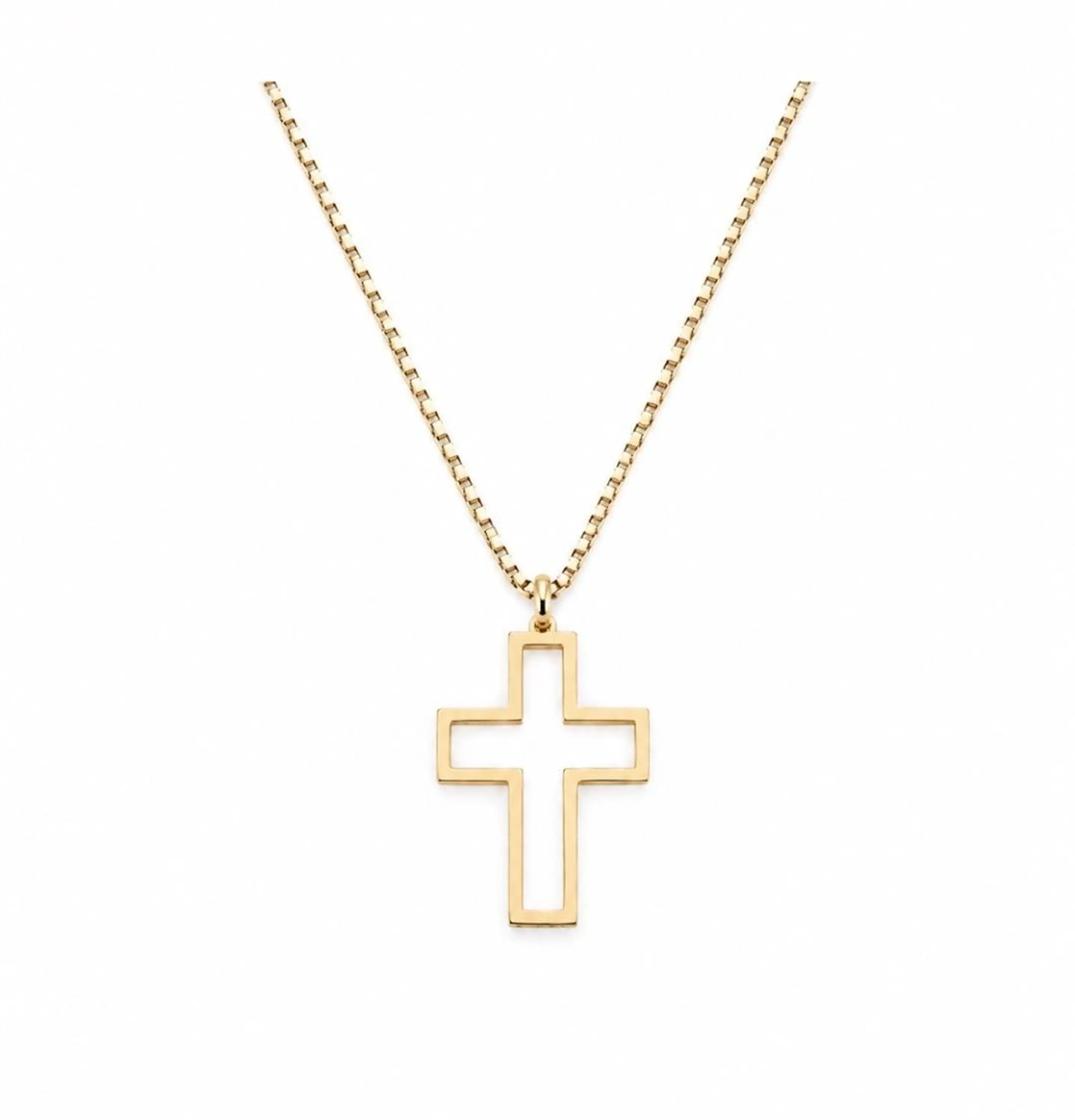 Collar Cruz Minimal 1