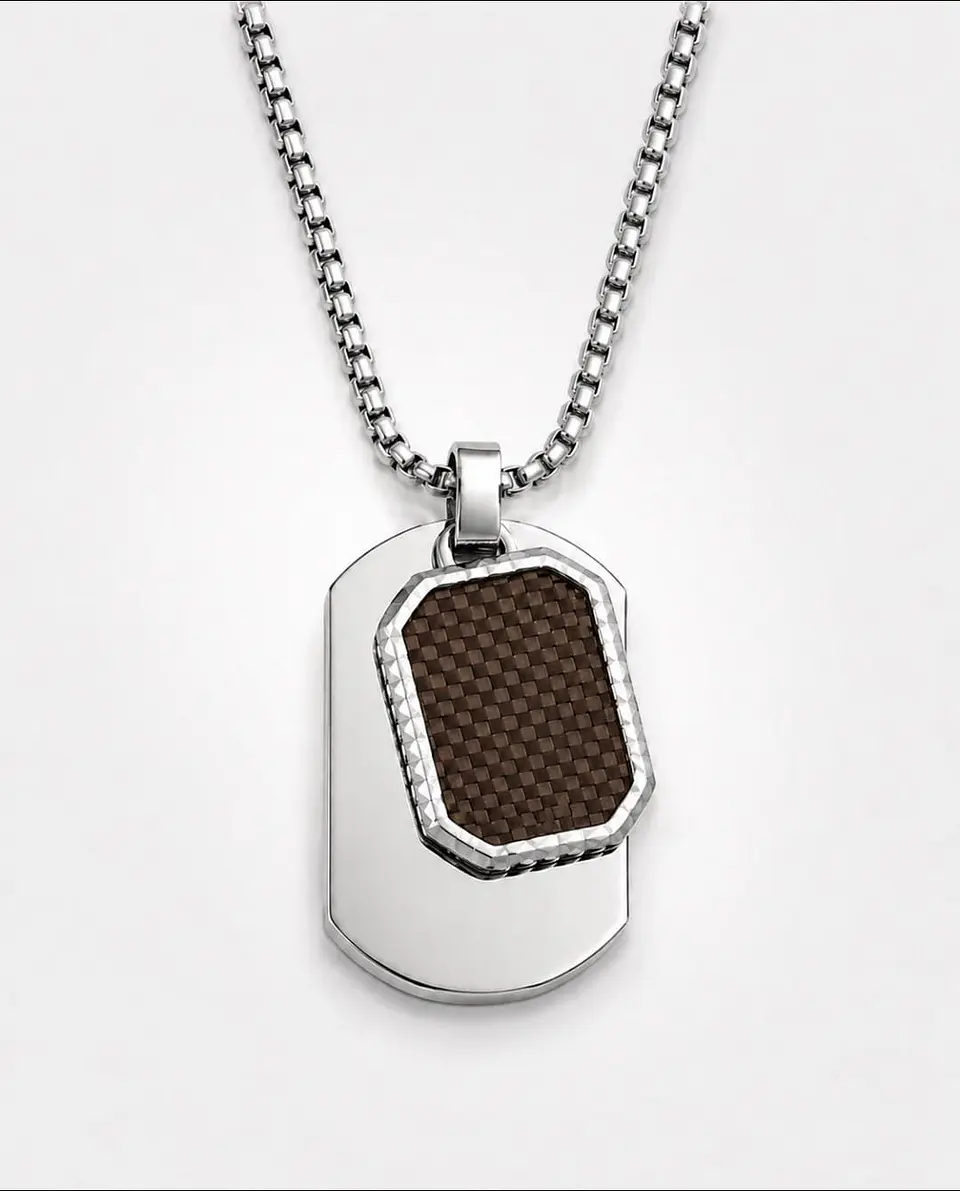 Collar Dog Tag Doble 1