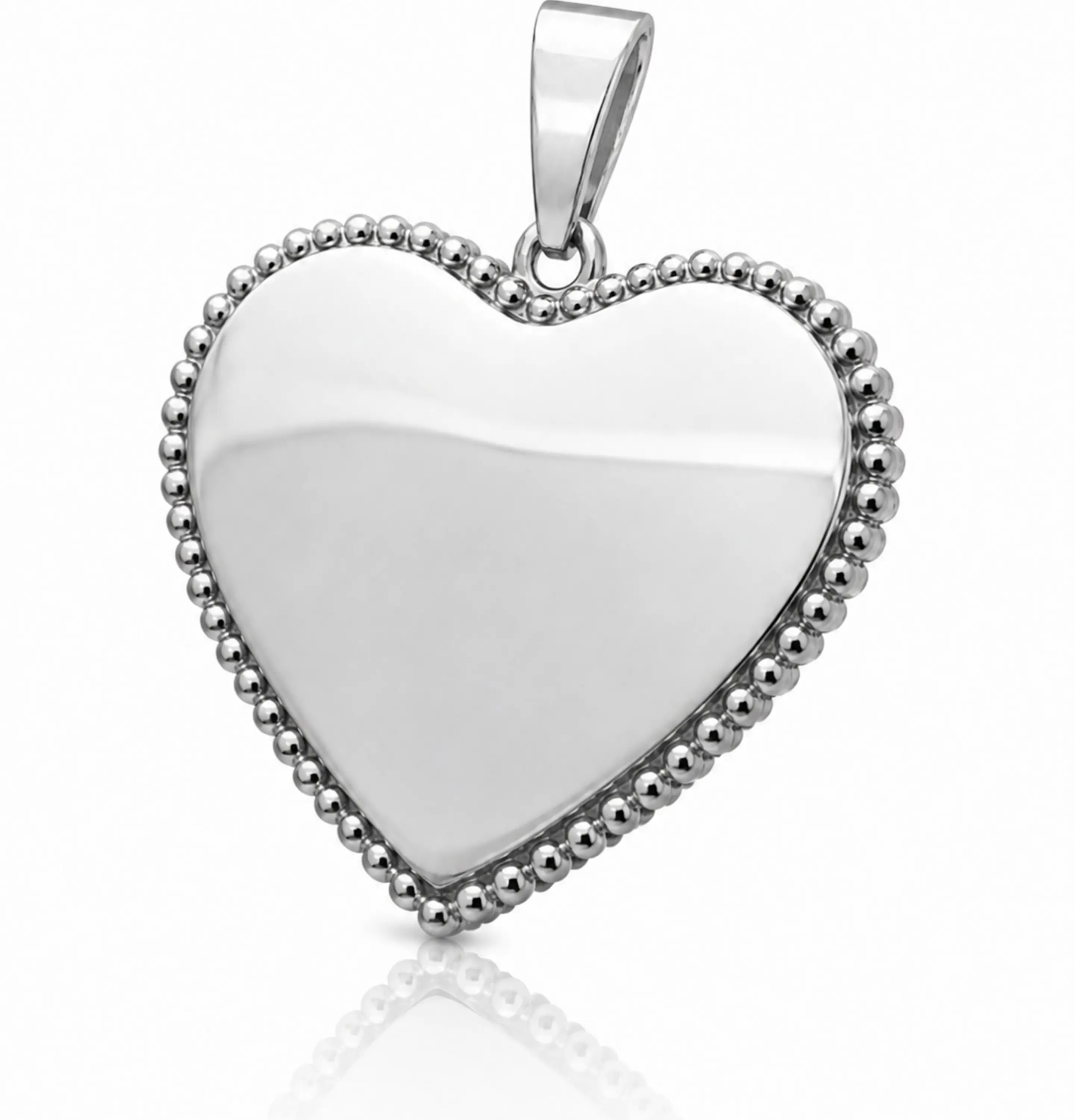 Dije Premium con detalle lateral - Corazón 4
