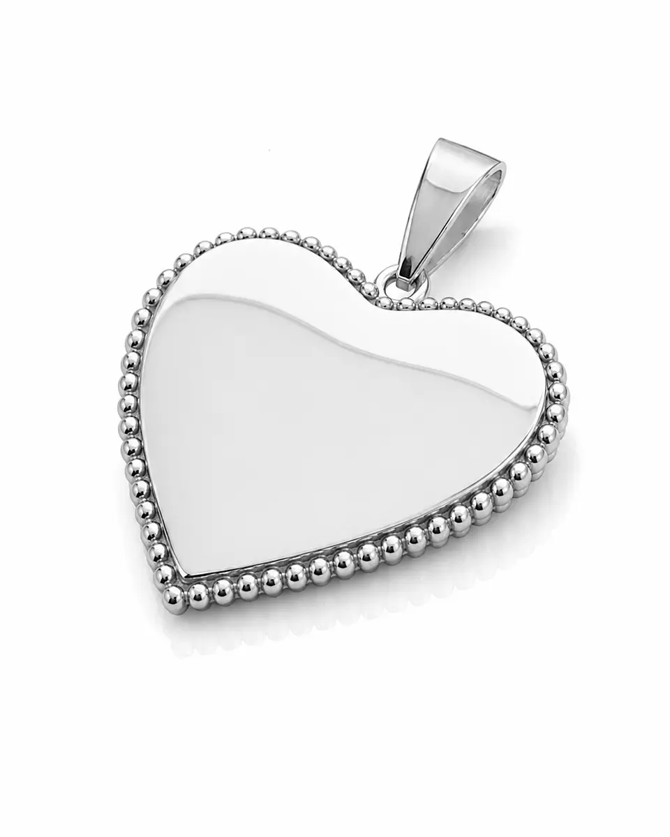 Dije Premium con detalle lateral - Corazón 3