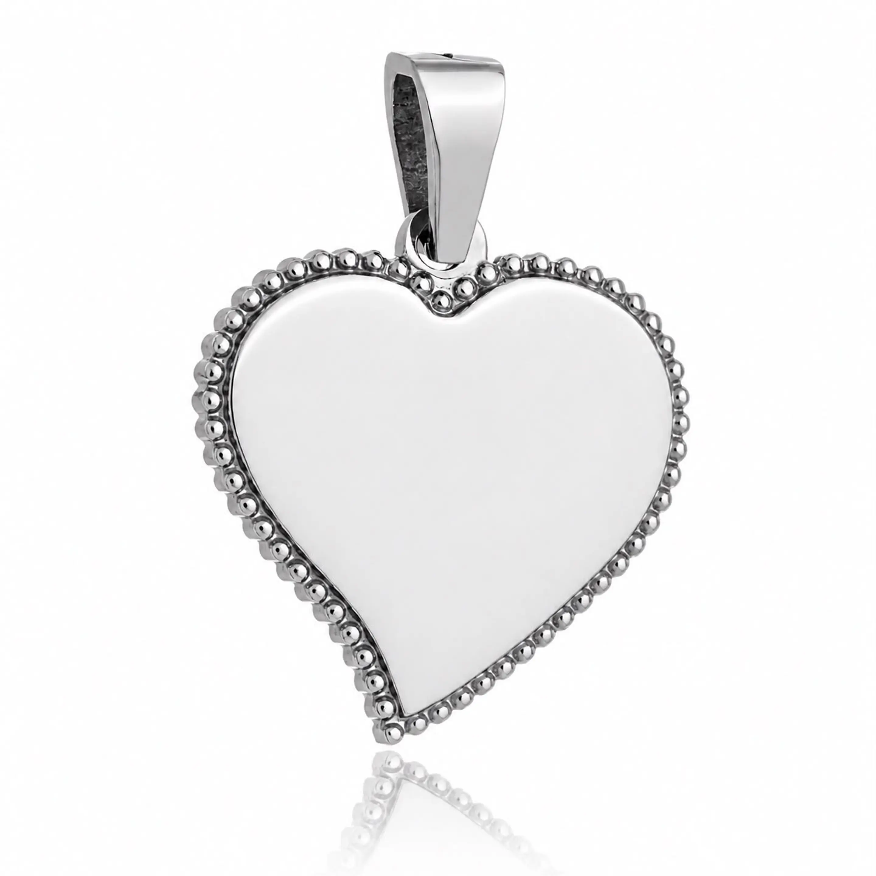 Dije Premium con detalle lateral - Corazón estilizado 5