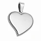 Dije Premium con detalle lateral - Corazón estilizado - Miniatura 3