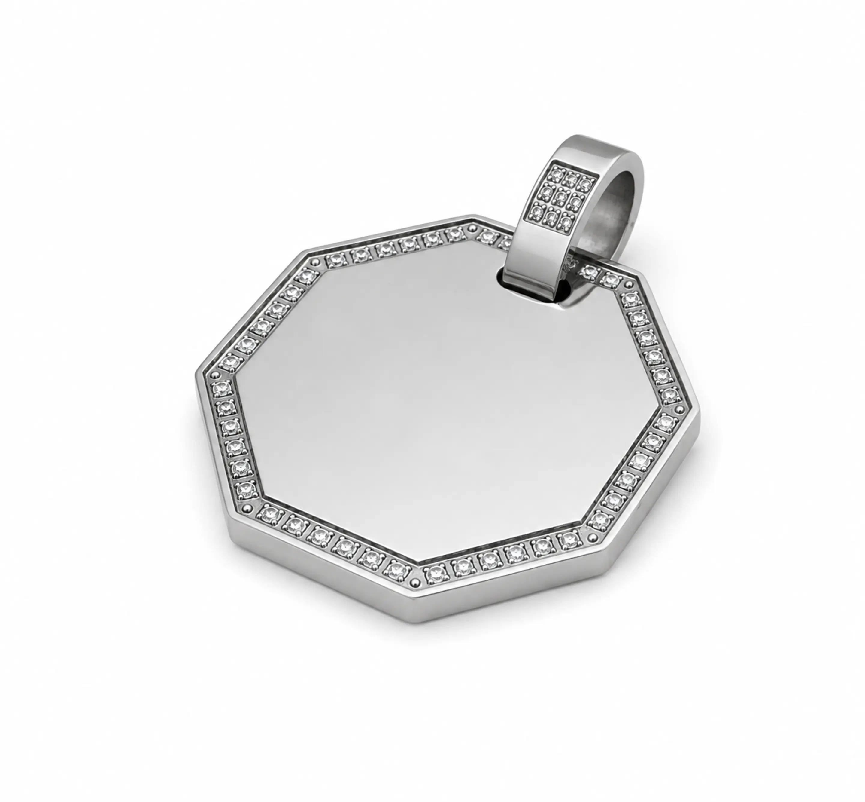 Dije detalles Zircon - Octogonal 4