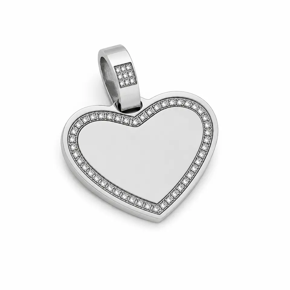 Dije detalles Zircon - Corazón 3